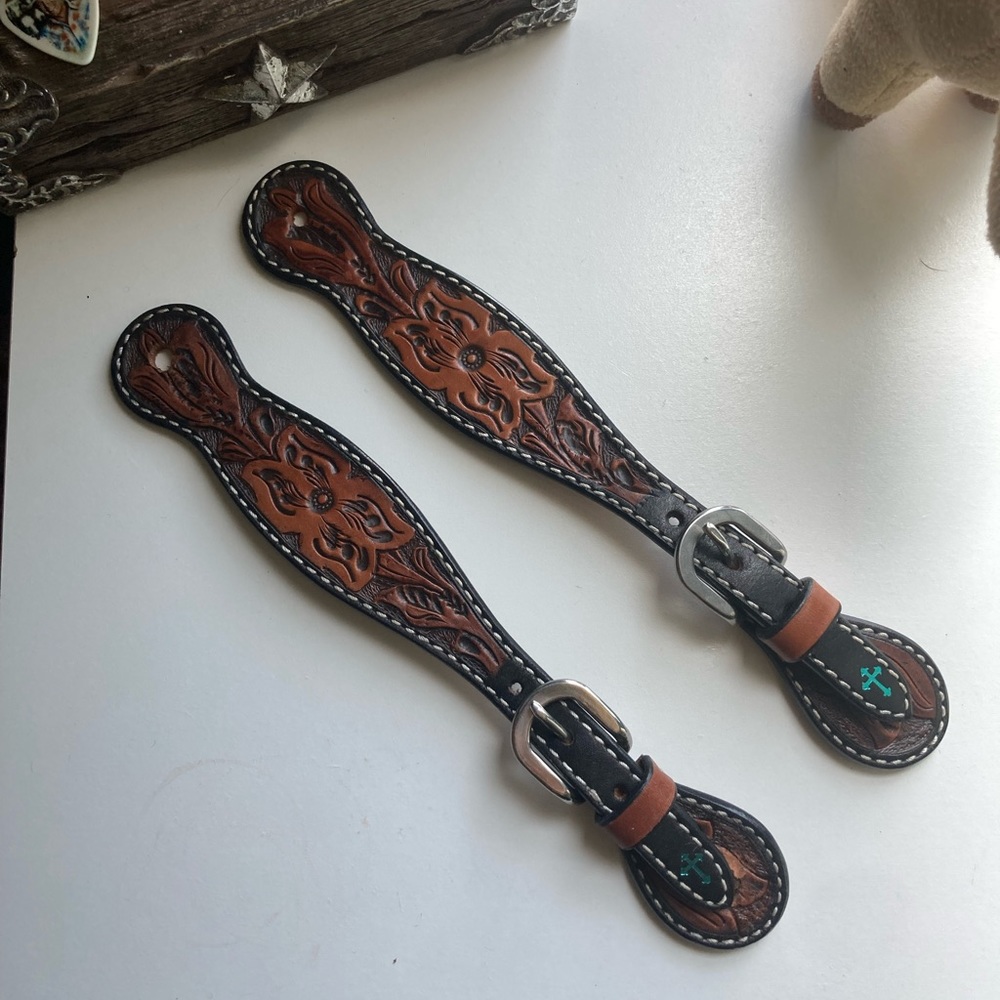 Leather Spur Straps